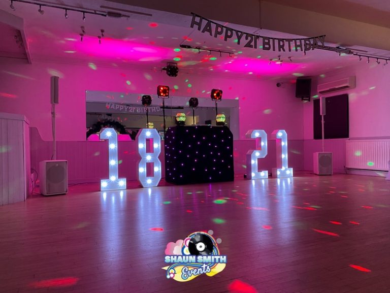 Mobile DJ & Light-Up Letters | Event Professionals